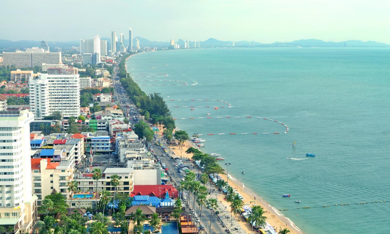 View Talay 1B Pattaya Jomtien Leilighet Eksteriør bilde