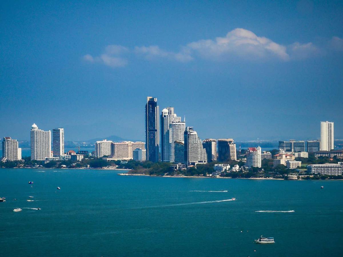 View Talay 1B Pattaya Jomtien Leilighet Eksteriør bilde